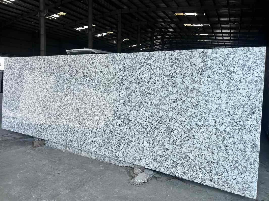 P White Granite Slab